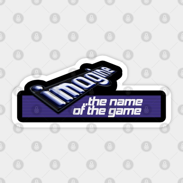 Imagine: The Name of the Game Retro Games Logo - Commodore 64